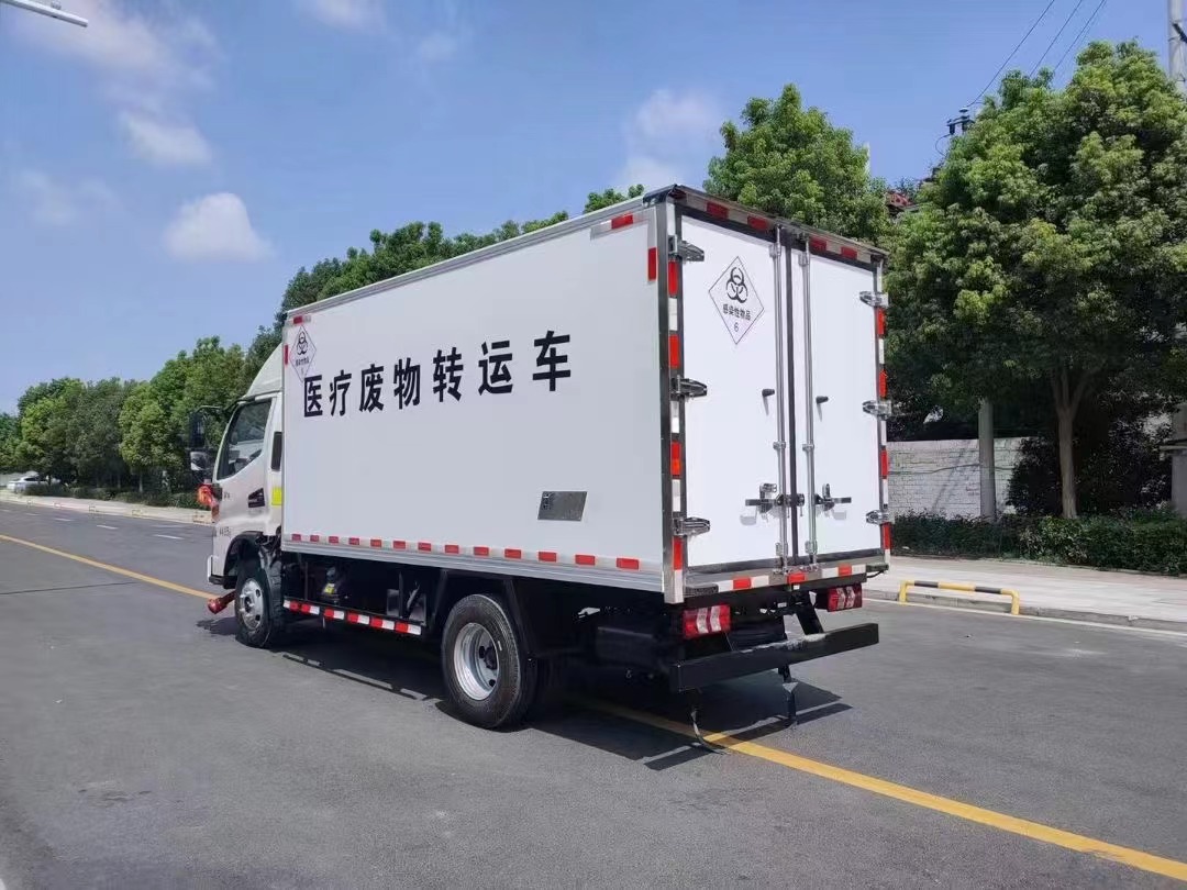 江铃蓝牌4.1米医疗废物转运车